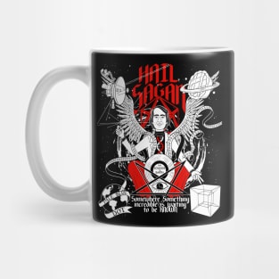 Hail Sagan, Baphometh American Astronomer author Mug